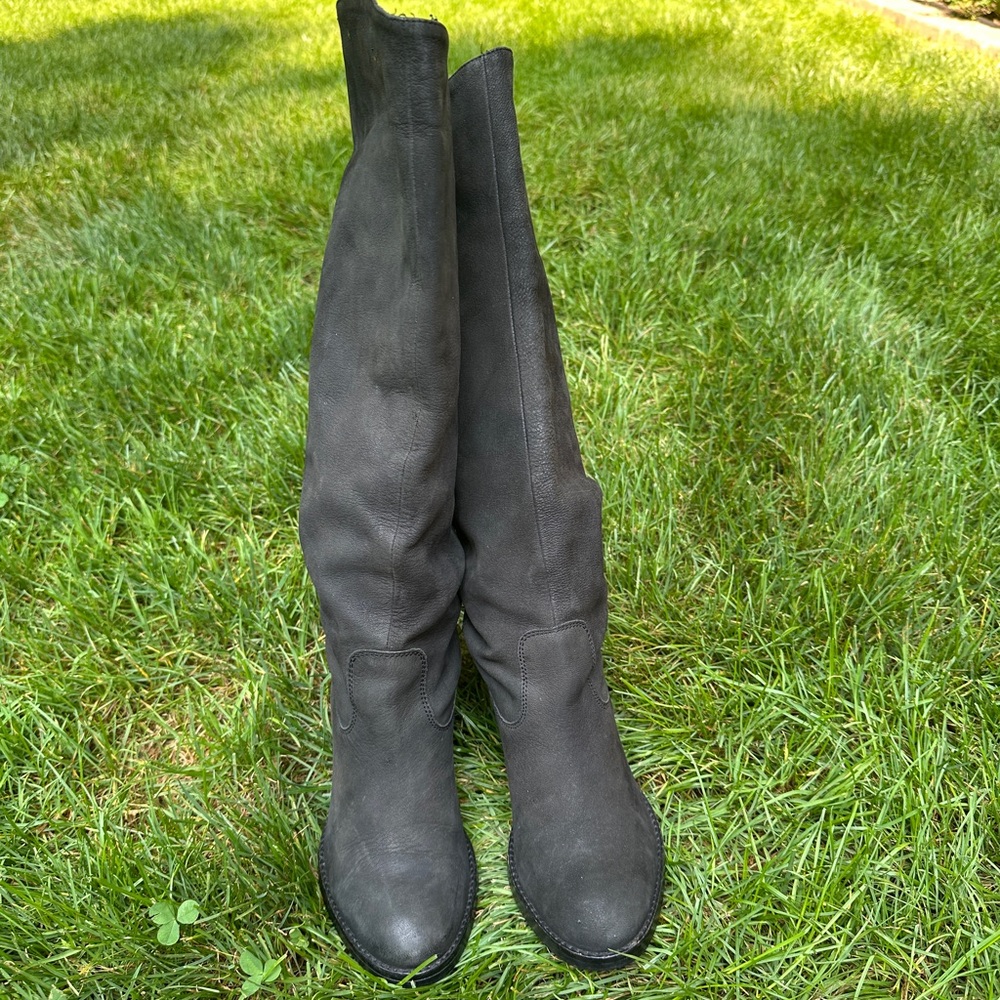 H&M Black Over the Knee Boots